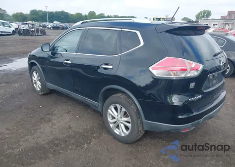 2015 Nissan Rogue Sv z USA, uszkodzony, nr VIN KNMAT2MV0FP520759